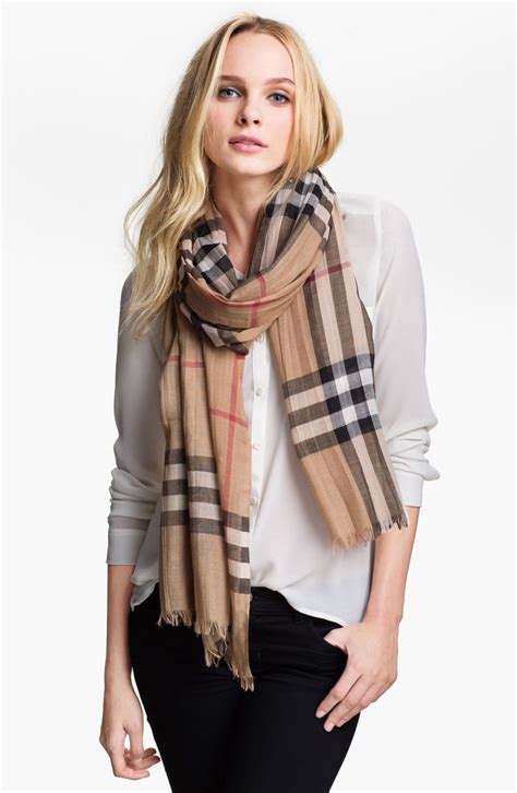 burberry mini check scarf|Burberry giant check print scarf.